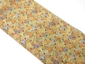 平安人物模様織り出し　全通袋帯